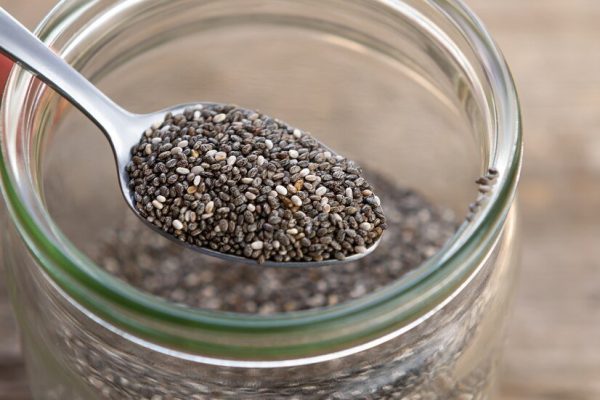 Nutritious Chia Seeds Spoon Close Up 127675 2720